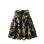 2025 Flared Skirts Women's Basic Shorts Skirt Fashion Versatile Black Casual Mini Skater Medium Pleated Fluffy Skirt Plus Size - Matrix-studios.com