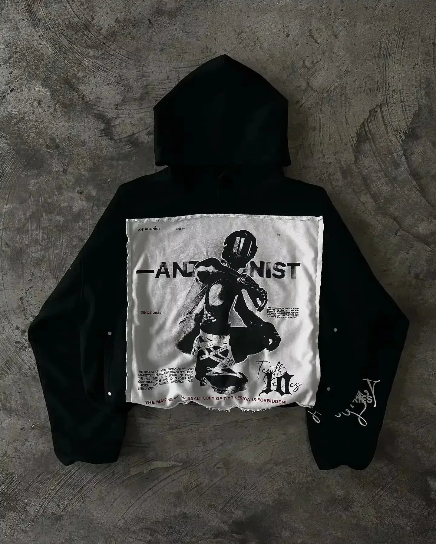 Gothic Mens Womens Sakura Hoodie Y2K Clothes Fashion Casual Hip Hop Letters Graphic Oversized Hoodie Pullover Sweatshirt Jacket