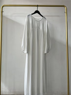 Eid Plain Modest Khimar Abaya Dubai 2024 Muslim Islam Arabic Palestine Abayas For Women Kaftan Dress Caftan Robe Femme Musulmane - Matrix-studios.com