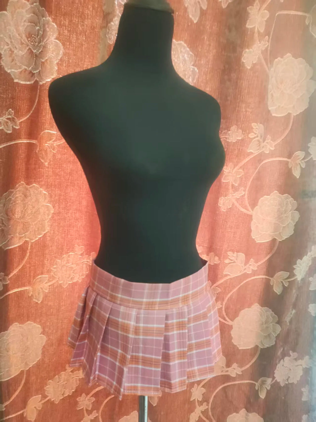 2025Sexy Schoolgirl JK Uniform for Women Japanese Mini Ultra Short Pleated Plaid Skirt Cute Half Body Studentwear for Cosplay - Matrix-studios.com
