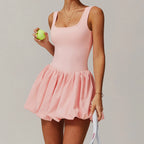 2024 New Women Yoga Jumpsuit Set Sexy Anti Glare One-Piece Jumpsuit Dance Ballet Sports Dress Gym Push up Running Tennis Sports - Matrix-studios.com