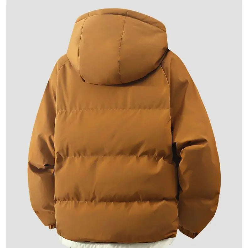 male Outerwear hooded jacket Men's winter loose jacket Cotton coat man fashion  parkas Men windproof thick warm Down Jacket - Matrix Studios