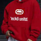 Men's Hoodie with Graphic "Ecko Unlimited" - Casual Sweater Long Sleeves Regular Fit Autumn/Winter Casual Hoodie - Matrix Studios