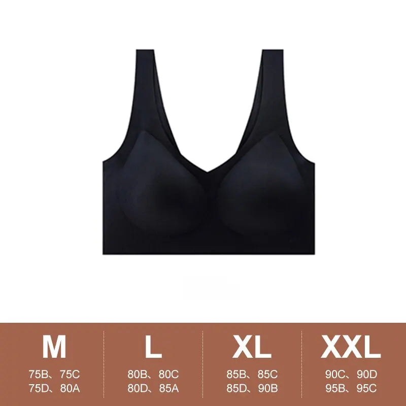 Seamless Women Push Up Bra Sleeping Yoga Sports Underwear Ultra Thin Sexy Lingerie - Matrix Studios