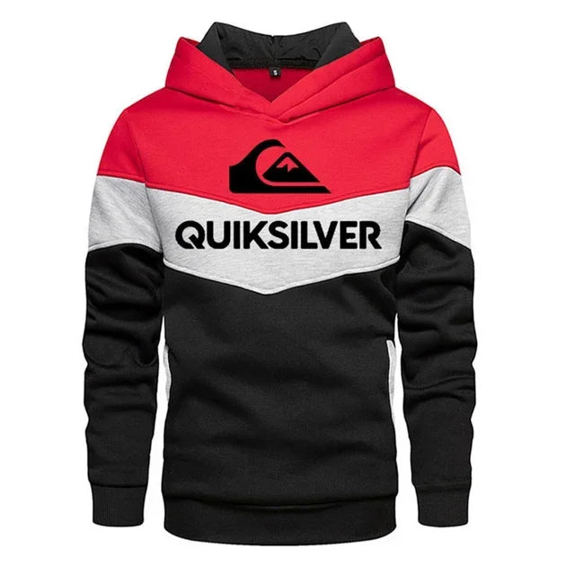 2025 New Men's Hoodie Splicing Outdoor Leisure Sportswear Street Fashion Men's Warm Wool Hoodie Autumn/Winter Coat - Matrix Studios