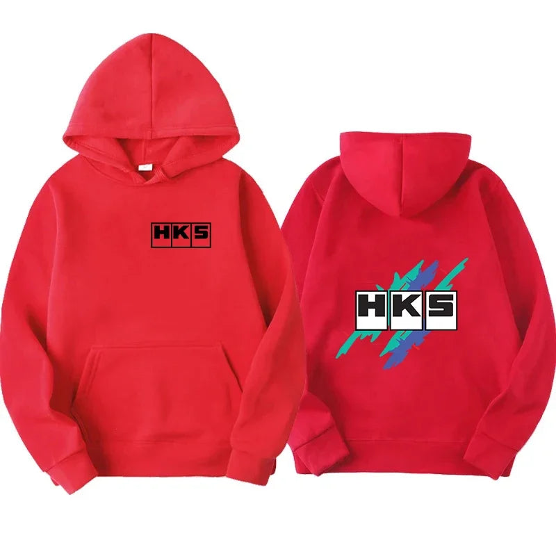 Japan JDM Modified Car HKS ENDLESS Hoodie Women Men Printed Hoodie Loose Casual Hoody Sweatshirt Unisex Long Sleeve Pullover - Matrix Studios