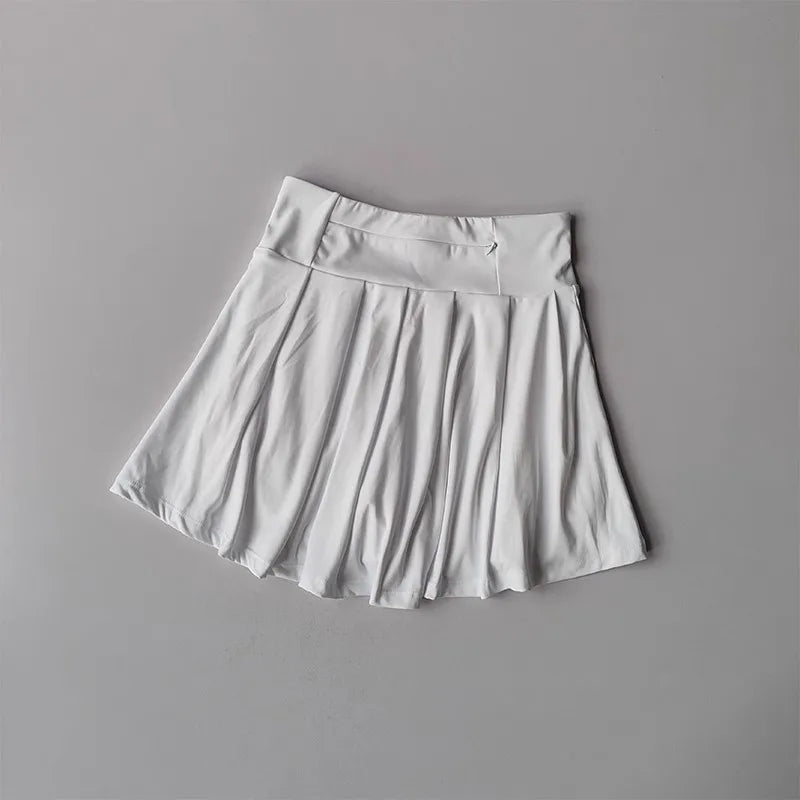 Women's 2-Piece Sports Tennis Sets Polo Sports Suit Stretchy Workout Shirt Outfits Golf Badminton Training Slim Fit Tracksuits - Matrix-studios.com