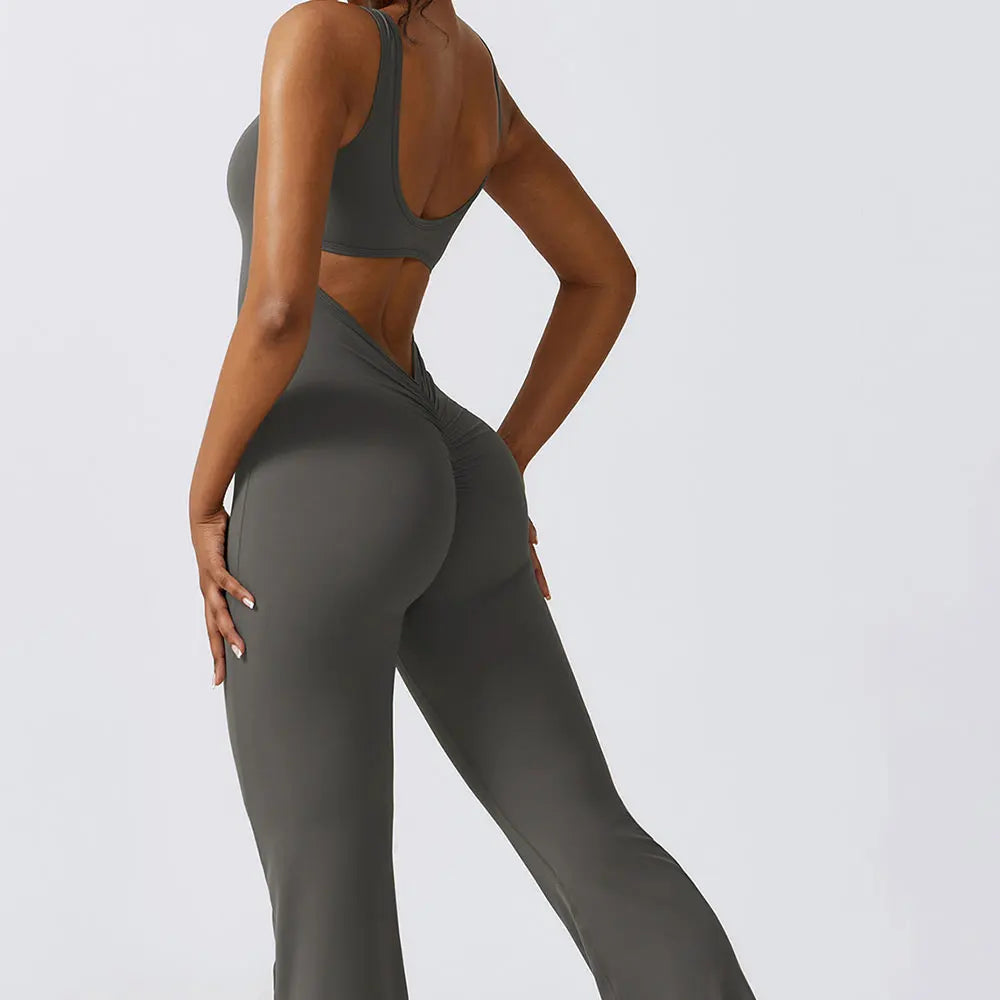 New Gym Set Women Training Yoga Suit Sportswear Women Sports Jumpsuit Fitness Rompers Stretch Female Push Up Workout Bodysuits - Matrix-studios.com