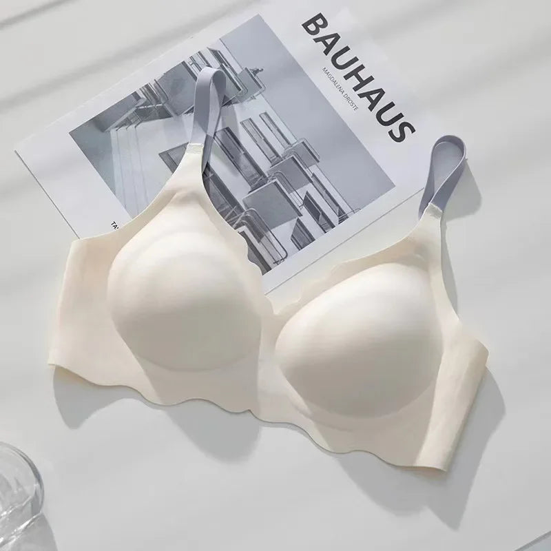 BH Women Bralette No Steel Ring Adjustable Strap Beauty Back Bra Upper Support Pure Desire Comfort Sling Ladies Underwear - Matrix Studios