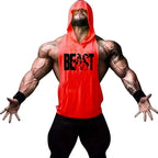 Men's Vest Sleeveless Sweatshirt Gym Top Men Man Sleeveless Shirt Bodybuilding Fitness Clothing T-shirt Singlets Singlet Clothes - Matrix Studios