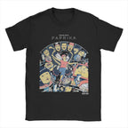 Paprika Satoshi Kon Anime Film Montage T Shirts Men's  100% Cotton T-Shirts Crew Neck  Tees Short Sleeve Clothing 4XL 5XL - Matrix-studios.com