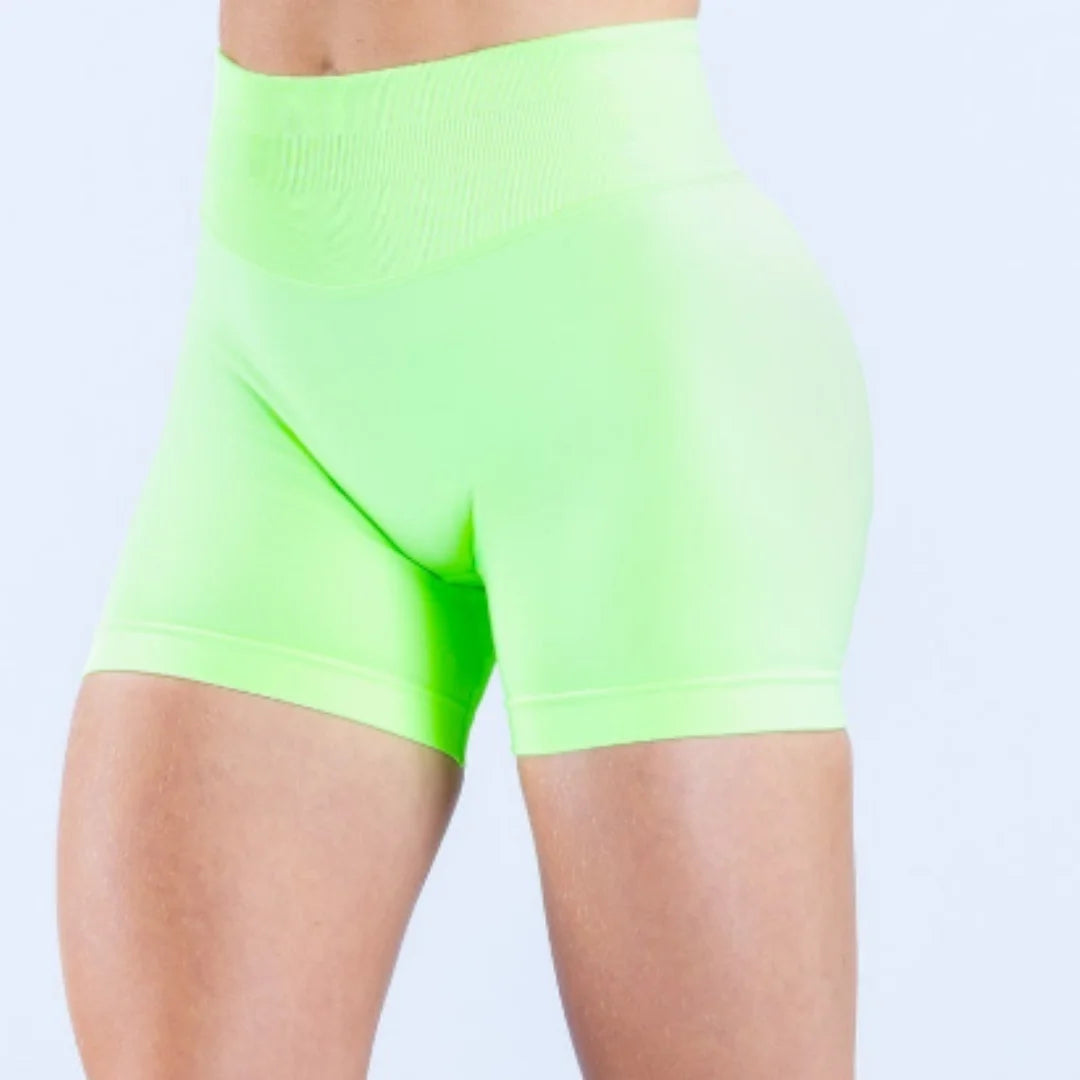 DYF Impact Seamless Sports Shorts Women Booty Yoga Shorts Quick Drying Fitness Tights Solid Workout Scrunch Customizable Lable - Matrix Studios