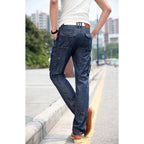 High Quality Men's Jeans Multi Pocket Denim Cargo Pants Oversized Casual Pants Men Clothing Loose Trousers 29-44 - Matrix Studios