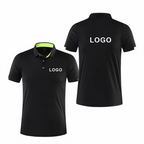 Summer Quick-Drying Polo T Shirt For Men Custom Logo Embroidery Printing Men And Women Golf shirts Personalized Design 2023 New - Matrix-studios.com