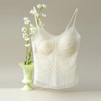 SUJIIN Sexy Lace Camisole Tank Tops Women 2026 Summer Sleeveless Beautiful Back Top Lady Simple Casual Tees Woman Clothing XD001 - Matrix-studios.com