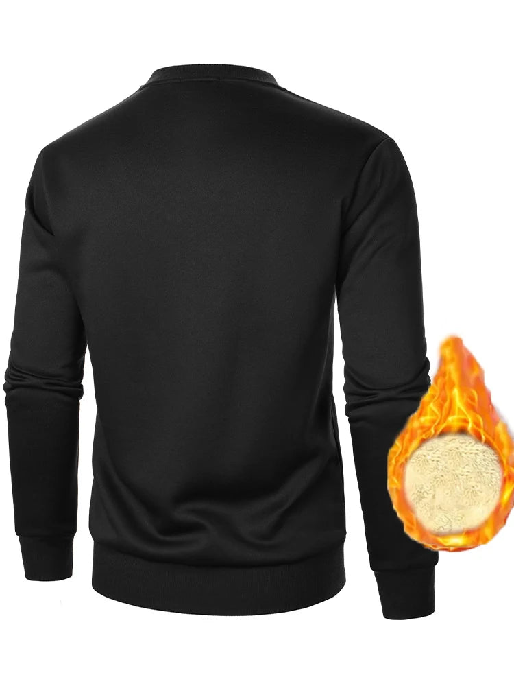 Cashmere round neck men's winter thick cashmere under a warm cashmere - Matrix Studios