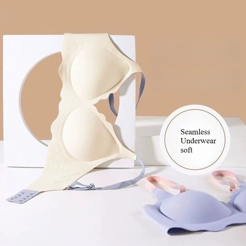BH Women Bralette No Steel Ring Adjustable Strap Beauty Back Bra Upper Support Pure Desire Comfort Sling Ladies Underwear - Matrix Studios