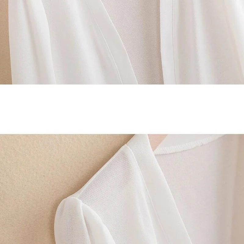 Spring Summer Knit Cardigan Jackets Women Shawl Outerwear Fashion Female Cardigans Women Long Sleeve Sunscreen Coat Ladies Tops - Matrix Studios