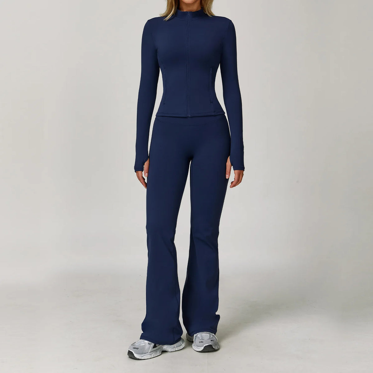 2/3PCS Yoga Suit Sports Set Gym Set Women Tracksuit Running Workout Clothes Long Sleeve Sports Bra Athletic Wear Yoga Clothing - Matrix-studios.com