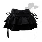 New Fashion Women Hot Girl Sweet Kawaii Bow Vintage Y2k Clothes American Streetwear Sexy Summer A-line Gothic Mini Denim Skirts - Matrix-studios.com