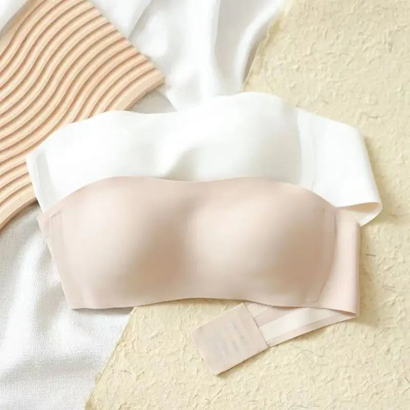 Sexy Seamless Tube Top Bra Invisible strapless Bras Women Underwear thin Non slip Push up Bralette Wireless Female Lingerie - Matrix Studios