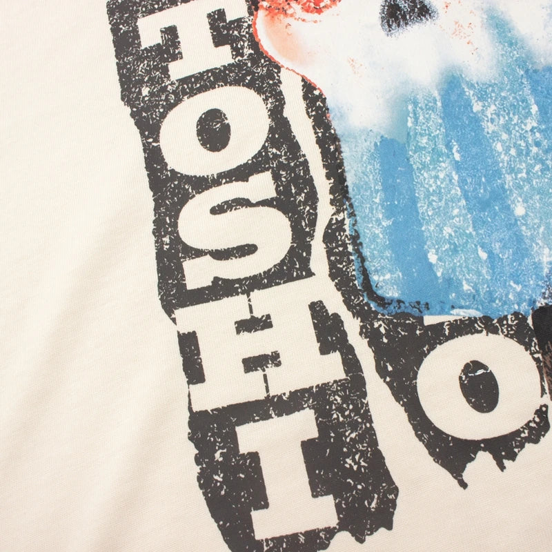 SATOSHI Vest Hip Hop Street Retro Washed Old Melted Popsicle Print Sleeveless Tshirts Men Women Cotton Round Neck Tank Tops - Matrix-studios.com