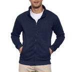 New Men's Sweat Jacket Pullover Hoodie Sweatshirt Man Without Hood with Zip Jacket Outdoor Sport Lightweight Streetwear M-3XL - Matrix Studios
