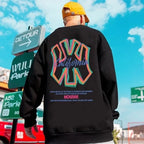 American Style Baseball Style Trendy Brand Print Cool Guy Outfit Men's Sweatshirts High Street Casual Sweater - Matrix Studios