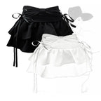 New Fashion Women Hot Girl Sweet Kawaii Bow Vintage Y2k Clothes American Streetwear Sexy Summer A-line Gothic Mini Denim Skirts - Matrix-studios.com