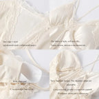 New Female Long Robe Nightgown Set Sexy Lace Trim Sleepwear Suspender Nightdress Spring Summer Casual Satin Home Dress Bathrobe - Matrix-studios.com
