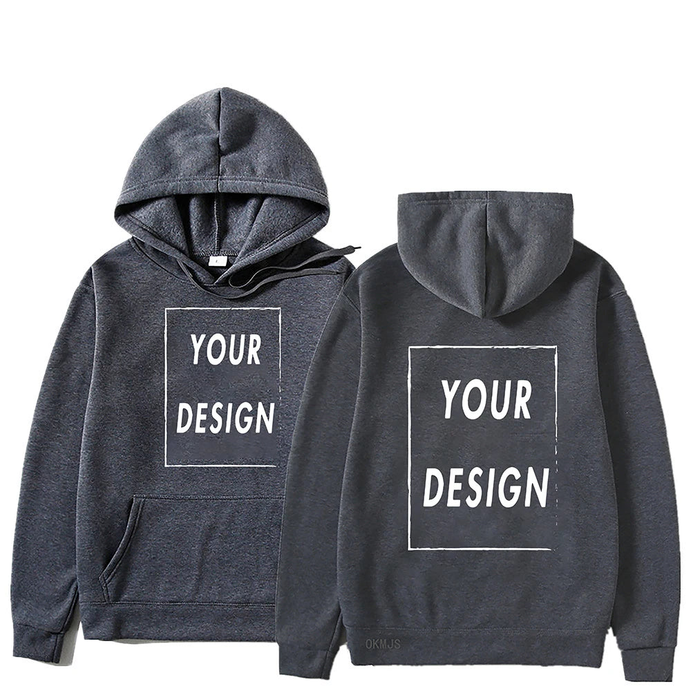Your Own Design Brand Logo/Picture Personalized Custom Anywhere Men Women DIY Hoodies Sweatshirt Casual Hoody Fashion New - Matrix Studios