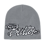 Y2K Letter Butter Knit Hats Skullies Beanies Autumn Winter Warm Hat Men Women Hip Hop Quality Skiing Cap Cycling Windproof New
