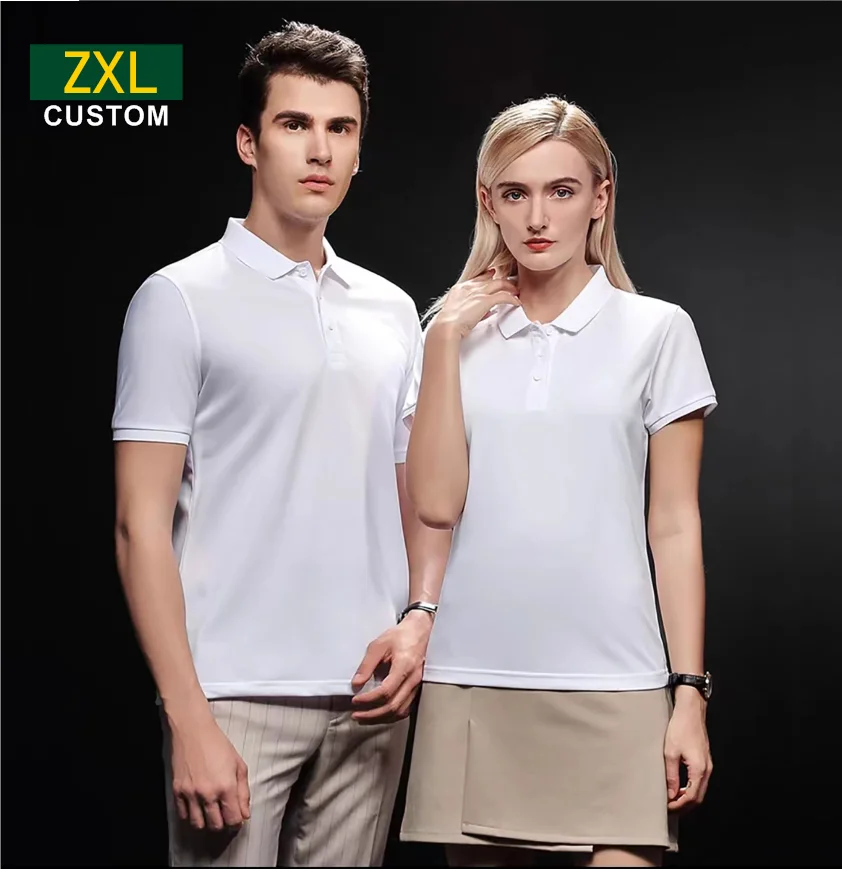 Summer Cheap Causal Polo Shirt Personal Company Group Logo Custom Print Embroidery Men and Women Custom Breathable polo shirts - Matrix-studios.com