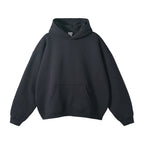ZODF New Thick 350gsm Fleece Hooded Hoodies For Men Unisex Winter Oversized Loose Basic Solid Sweatshirts Pullovers Coats HY0631 - Matrix Studios