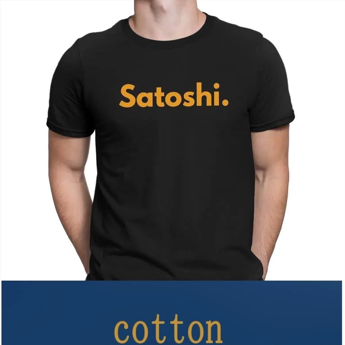 Blockchain Bitcoin Satoshi T Shirt Punk Men Tees Summer Clot - Matrix-studios.com