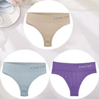 3PCS/Set Women's Panties Sexy Underwear FINETOO Large Size Thong Women Seamless Panties High Waist Girls Thongs M-2XL - Matrix Studios