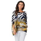 Women Blouses Plus Size Clothing Summer 2021 Novelty Bohemian Shirts Blusas Femininas Bohemian Style Women's Chiffon Tops Tees - Matrix-studios.com