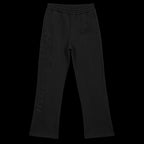 2026 New Year Street Trend Splicing Men's and Women's Set New Hooded Sportswear Casual Straight Pants Y2K