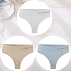 3PCS/Set Women's Panties Sexy Underwear FINETOO Large Size Thong Women Seamless Panties High Waist Girls Thongs M-2XL - Matrix Studios