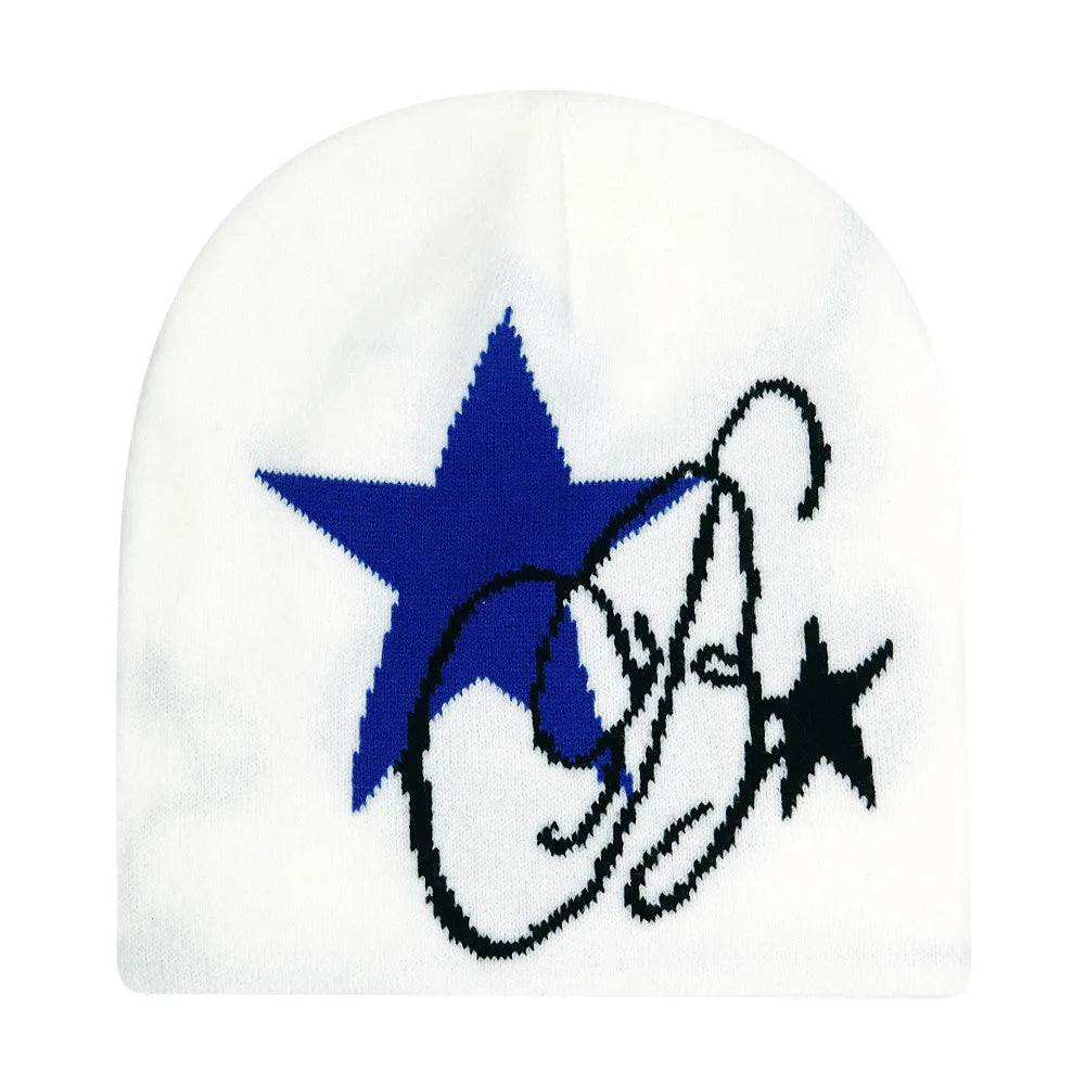New Autumu Winter Keep Warm Knit Hat Women Men Skiing Beanies Outdoor Cold Hat Cycling Skullcap Fashion Letter Y2K Hiphop Beanie