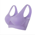 Seamless Mesh Women Sports Bras Fitness Gym Running Underwear Shockproof Bra Wireless 6XL Plus Size Crop Top Breathable Yoga Bra - Matrix Studios