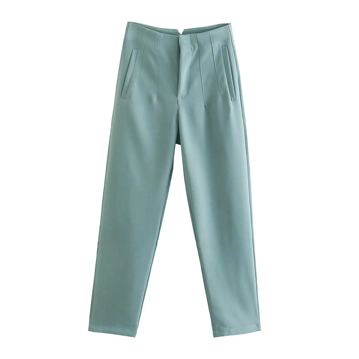 Koekop Office outfits Pencil Trousers Black Pink White Ladies Pants Fashion Office Wear High waist Pants for Women Formal Pants - Matrix-studios.com
