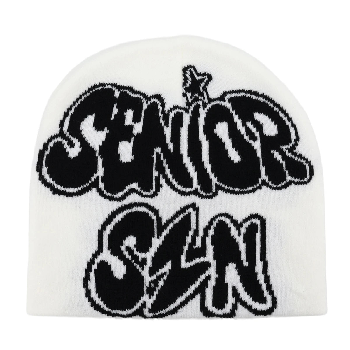 Y2K Letter Butter Knit Hats Skullies Beanies Autumn Winter Warm Hat Men Women Hip Hop Quality Skiing Cap Cycling Windproof New