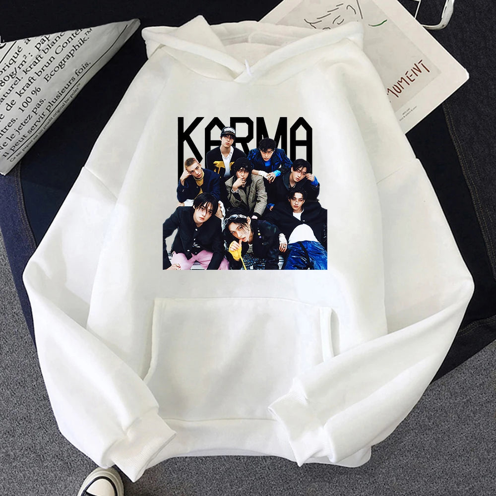 2025 New Album KARMA Hoodie Hot Song Ceremony Retro Women/men Hoodies Autumn Winter Clothes Aesthetic Sweatshirt Vintage - Matrix Studios