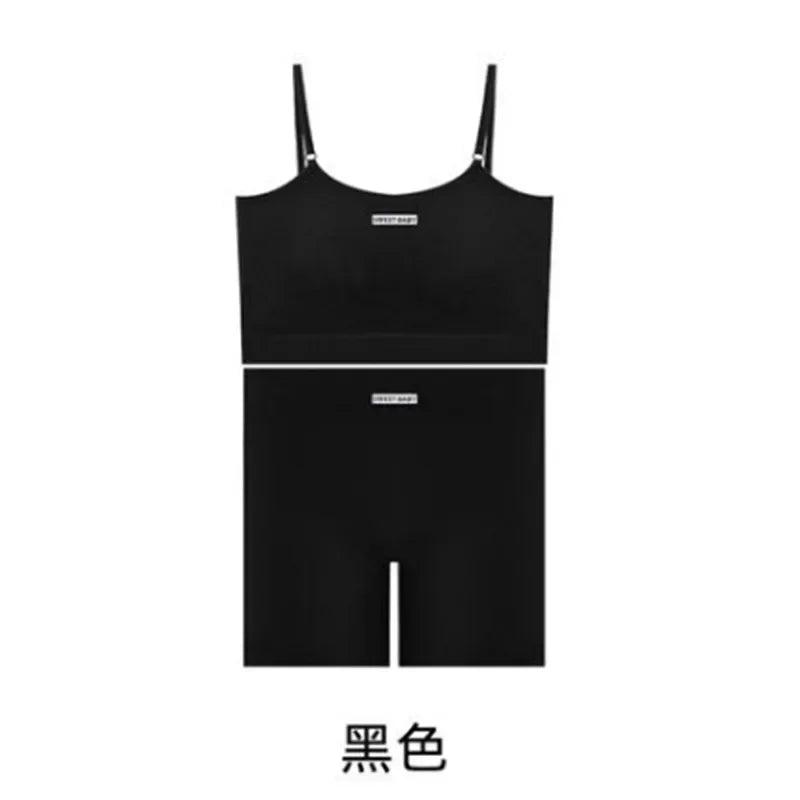 Women Seamless Yoga Sets Summer Fitness Workout Suits Sport Bra High Waist Leggings Sexy Outfits 2024 Female Casual Sportswear - Matrix-studios.com