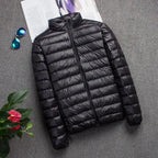 New Autumn And Winter Down Jacket Men's Fashion Hooded Super Light Warm Slim Coat Down Jacket Men's Coat - Matrix Studios
