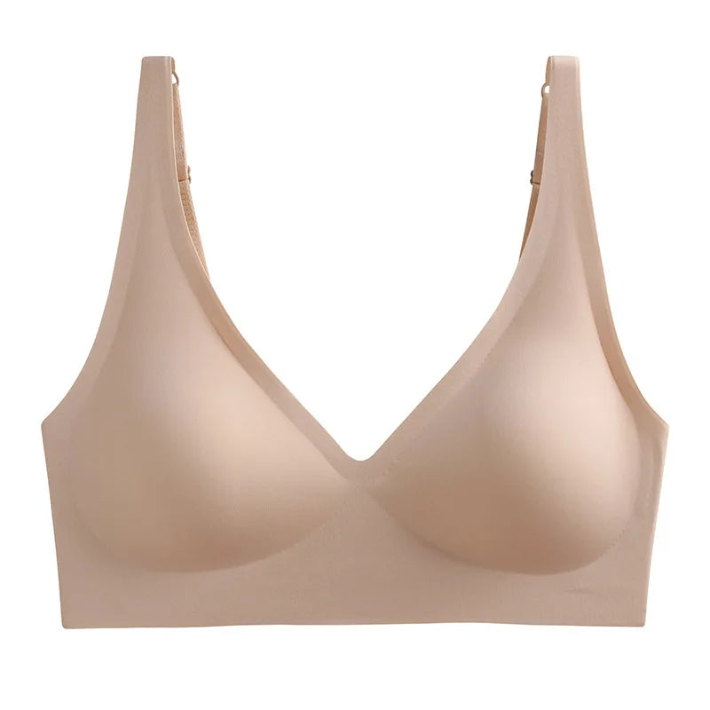 Sexy Seamless Bra Wire Free Brassiere Adjustable Wireless Bras Women Underwear Female Push Up Padded Bralette Lingerie Intimates - Matrix Studios