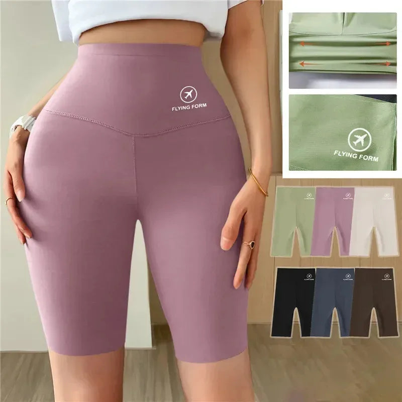 M-XL Women Shorts Sports Shorts For Women New Cycling Jogging Fitness High Waist Push Up Gym Shorts Leggings Yoga Clothing - Matrix-studios.com