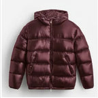 Autumn Winter New Men's Fashion Simple Cotton-padded Coats Casual Zipper Hooded Down Cotton Jackets Solid Cold-proof Warm Parkas - Matrix Studios