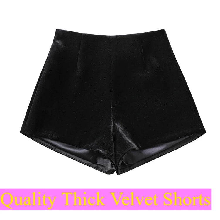 FAGADOER Winter New Sexy Fur Patchwork 2 Pieces Set for Woman Outfits Long Sleeves Bodycon Playsuits + Shorts Female Streetwear - Matrix-studios.com